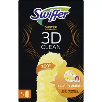 PiùMe Swiffer duster catturapolvere 3d clean 5 piumini offerta
