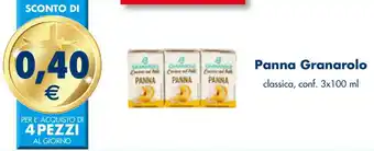 Esselunga Granarolo Panna 3x100 ml offerta