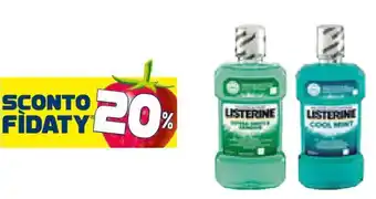 Esselunga Listerine Collutorio offerta