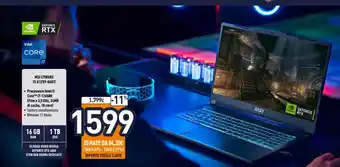 Unieuro msi Cyborg 15 A12VF-060IT offerta