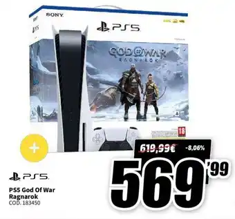 MediaWorld PS5 God of War Ragnarok offerta