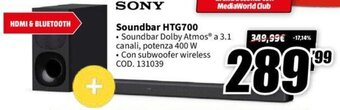 Sony Soundbar HTG700