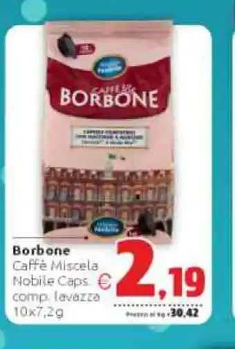 Borbone Caffé Miscela Nobile Caps 10x7,2 g