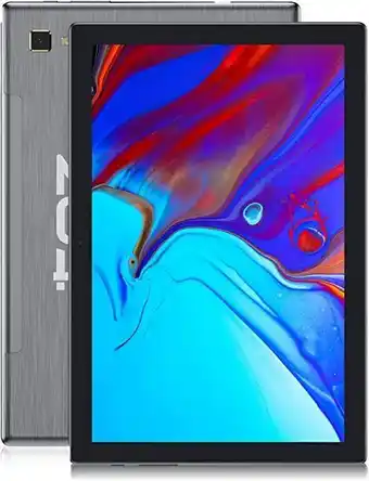 Amazon Tablet 10.1 pollici, octa core android tablets, 5g+2.4g wi-fi, google certificato, 32gb stoccaggio 128gb espansione, 5mp+1... offerta