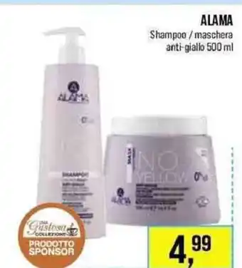 Alama Shampoo/maschera anti-giallo 500ml