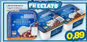 Vicino a te supermercati Latteria Brunico Yogurt Cremoso 150 g offerta