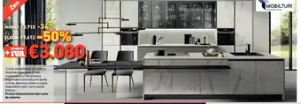 Cucina Componibile Con Anta In Nobilitato Spessore 22 Con Rivestimento In Melaminico