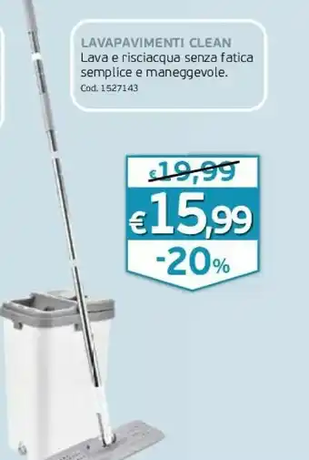 Lavapavimenti Clean