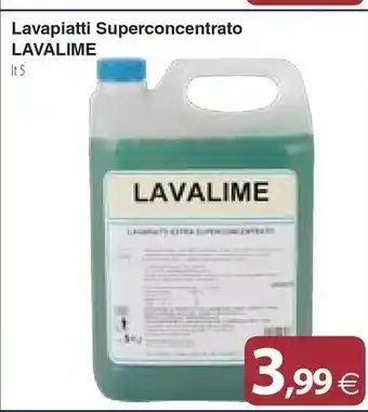 Lavalime Lavapiatti Superconcentrato