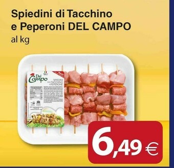Docks Cash&Carry Del campo Spiedini Di Tacchino E Peperoni offerta