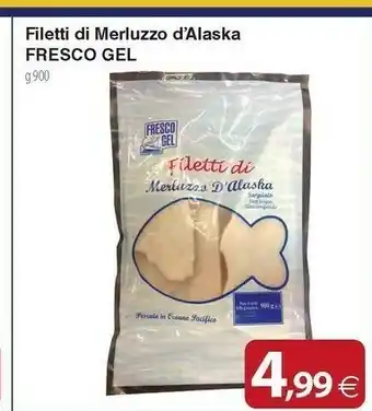 Docks Cash&Carry Fresco Gel - Filetto Di Merluzzo 900 G(ml) offerta