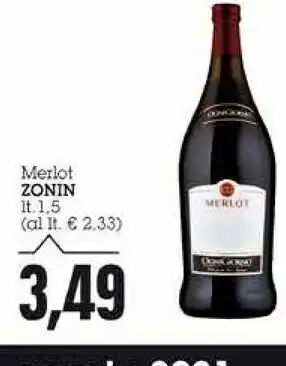 Zonin Merlot