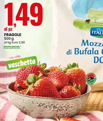 Eurospin Fragole 500 g offerta