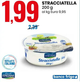 Eurospin Pascoli Italiani Stracciatella 200 g offerta