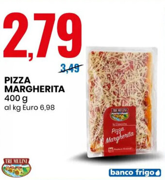 Eurospin Tre Mulini Pizza Margherita 400 g offerta