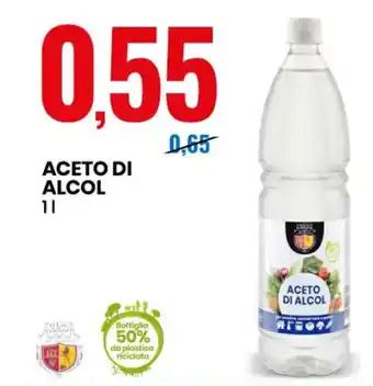 Eurospin Aceto di Alcol 1 l offerta