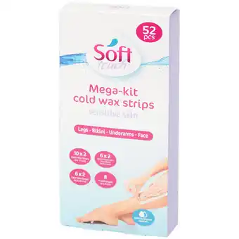 Strisce depilatorie di cera a freddo soft touch