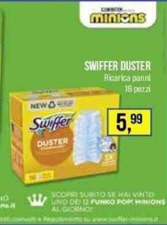 Lillapois Swiffer Duster 16 pezzi offerta