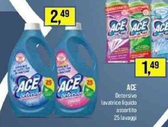 Lillapois Ace Detersivo lavatrice liquido assortito 25 lavaggi offerta
