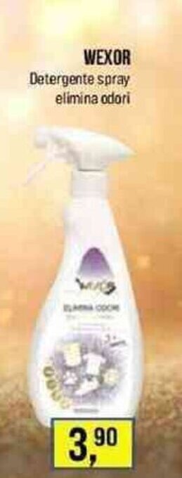 Lillapois Wexor Detergente spray elimina odori offerta