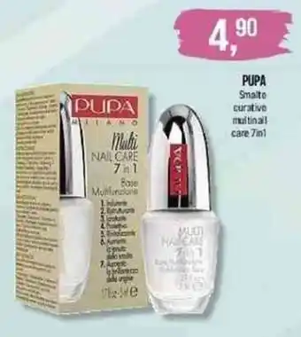 Lillapois Pupa Smalto curativo multi nail care 7in1 offerta