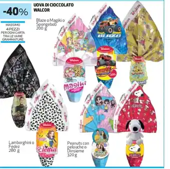 Coop Uova Di Cioccolato Walcor 200 g offerta