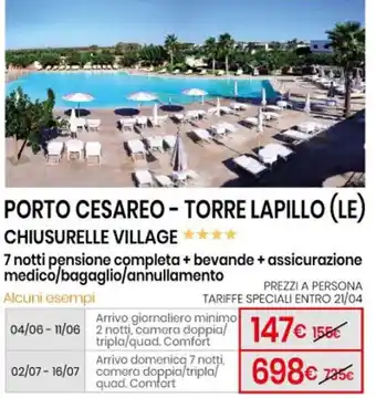 Porto Cesareo - Torre Lapillo (LE)
