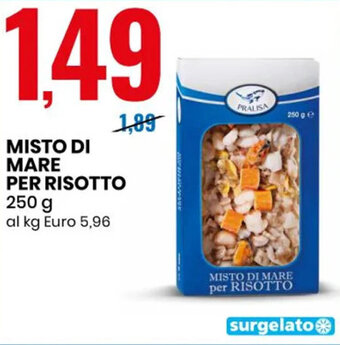 Eurospin Misto di Mare per Risotto 250 g offerta