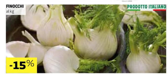 Coop Finocchi al kg offerta