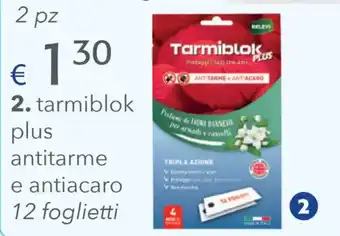 Acqua & Sapone Relevi tarmiblok plus antitarme e antiacaro 12 foglietti offerta