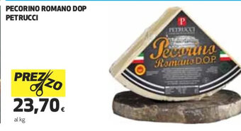 Coop Pecorino Romano DOP Petrucci offerta