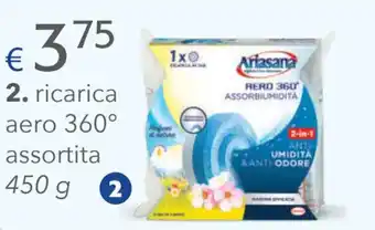 Acqua & Sapone Ariasana Ricarica Aero 360° assortita 450 g offerta