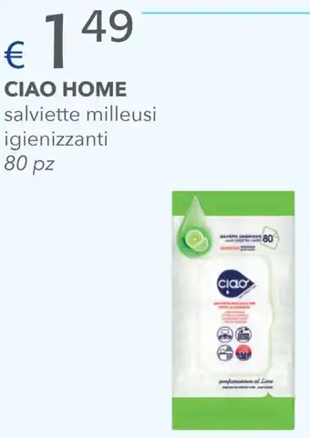 Acqua & Sapone Ciao Home salviette 80 pz offerta