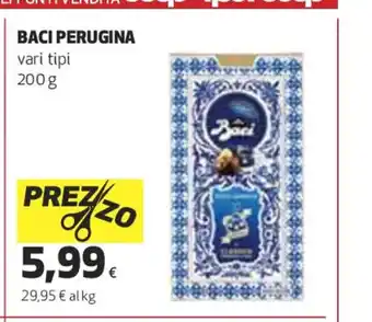 Coop Baci Perugina 200 g offerta