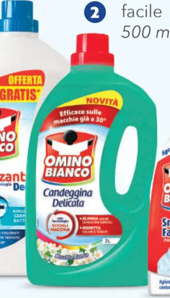 Acqua & Sapone Omino Bianco candeggina delicata 2000 ml offerta