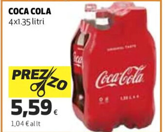 Coop Coca Cola 4x1.35 litri offerta