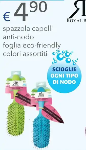 Acqua & Sapone Royal Beauty spazzola offerta