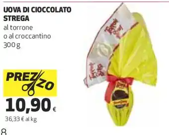 Coop Uova Di Cioccolato Strega 300 g offerta