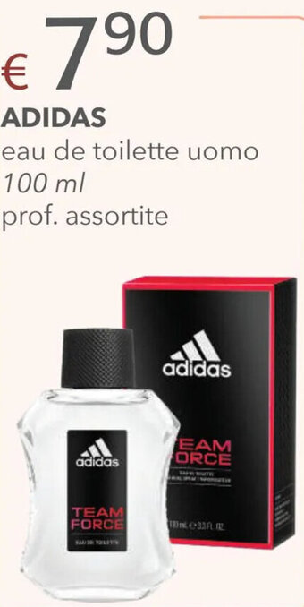 Acqua & Sapone Adidas eau de toilette uomo 100 ml offerta