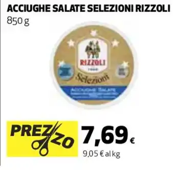 Coop Rizzoli Acciughe Salate Selezioni 850 g offerta