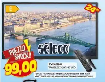 Selecco TV2422HD 24" HD LED