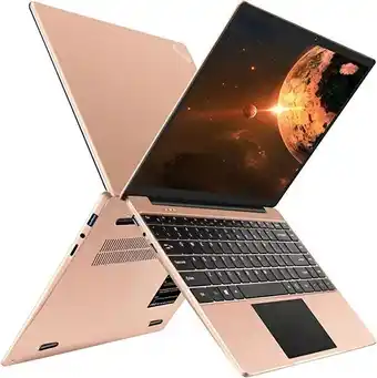 Amazon Aocwei pc portatile 14 128 gb ssd supporta l'espansione 1 tb windows 10 intel 6gb ram notebook 1080 fhd 2.4g+5g wifi blue... offerta