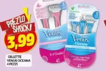 Risparmio Casa Gillette Venus Oceana 4 pezzi offerta