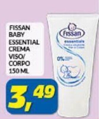 Risparmio Casa Fissan Baby Essential Crema Viso/Corpo 150 ml offerta