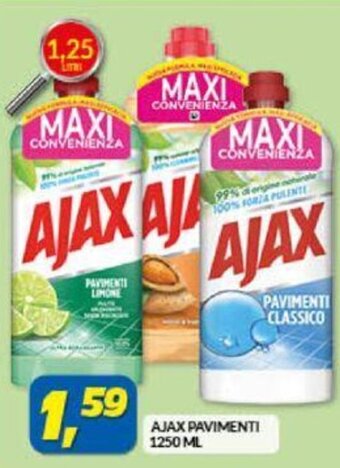 Risparmio Casa Ajax Pavimenti 1250 ml offerta