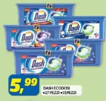 Risparmio Casa Dash Ecodosi 27/31 pezzi offerta