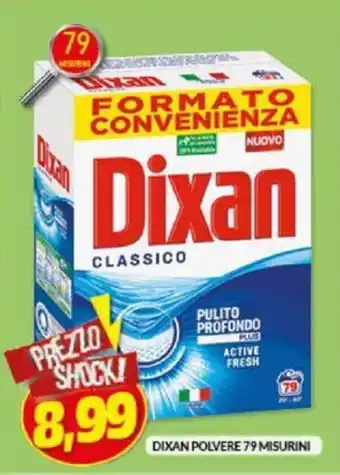 Risparmio Casa Dixan Polvere 79 misurini offerta