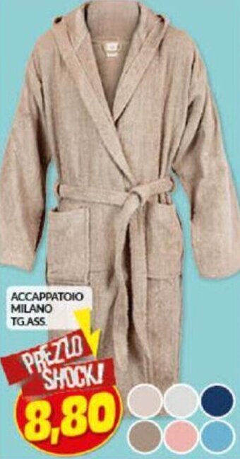 Risparmio Casa Accappatoio Milano TG. Ass. offerta