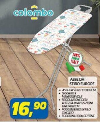 Risparmio Casa colombo asse da stiro europe offerta