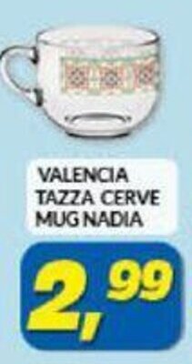 Risparmio Casa Valencia Tazza cerve mug nadia offerta